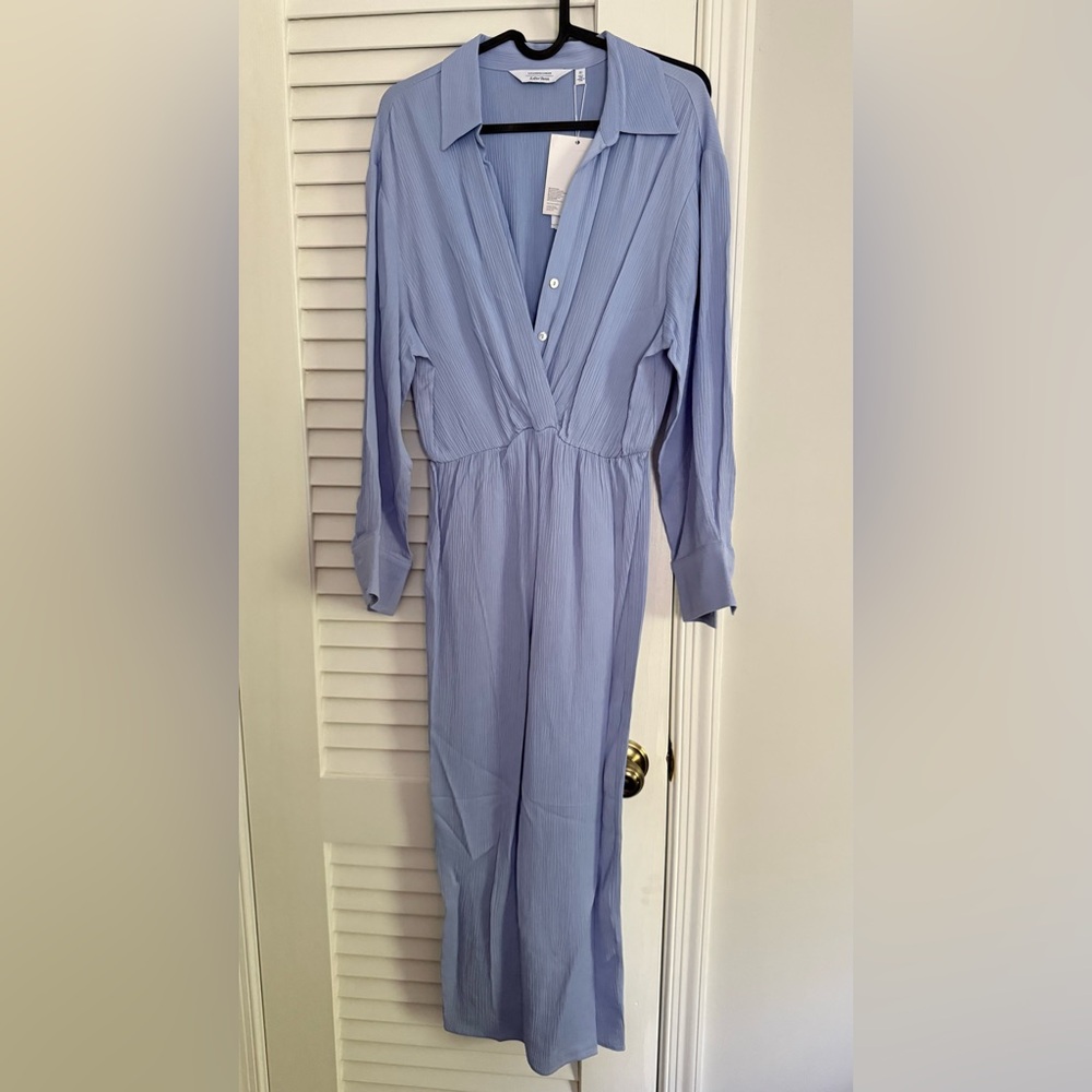& Other Stories Light Blue Long Sleeve Dress size: 4 new with tag